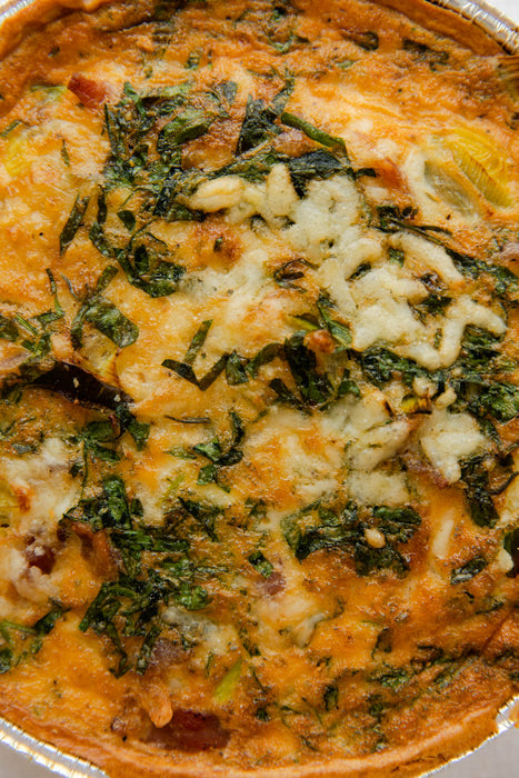 Bacon & Leek Quiche