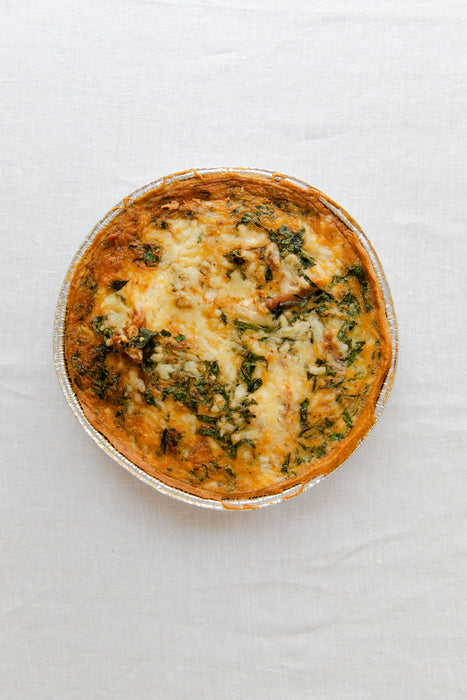 Bacon & Leek Quiche
