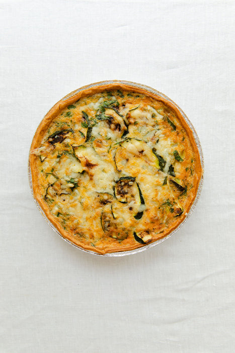 Roast Vegetable Quiche