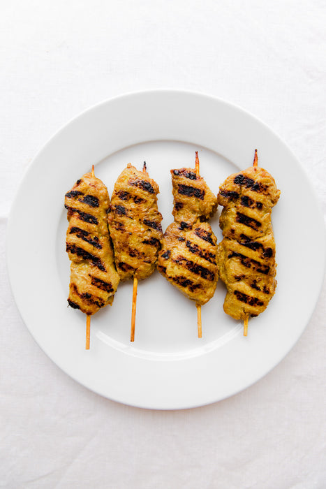 8 x Chicken Satay Skewers